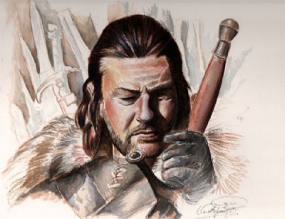 Sean Bean in Game of Thrones. By; Ole M.